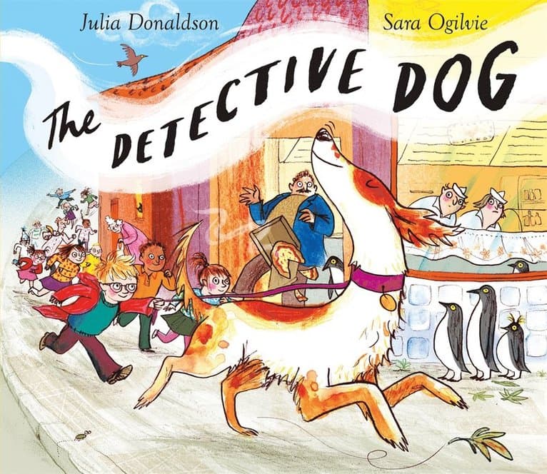 Omslag till boken Detective Dog av Julia Donaldson