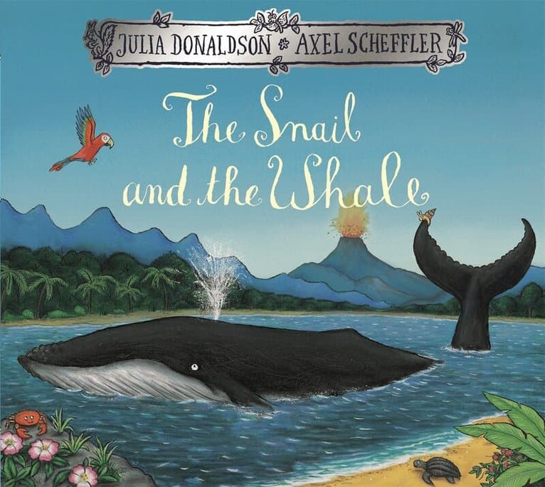 Omslag till boken Snail and the Whale av Julia Donaldson