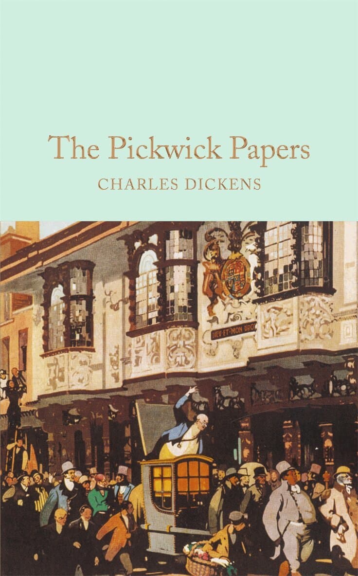 Omslag till boken Pickwick Papers av Charles Dickens
