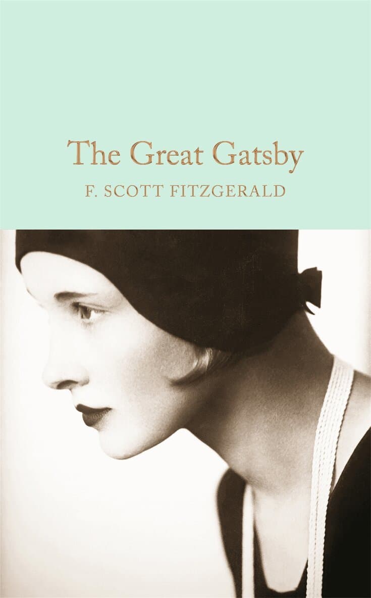 Omslag till boken The Great Gatsby av F. Scott Fitzgerald