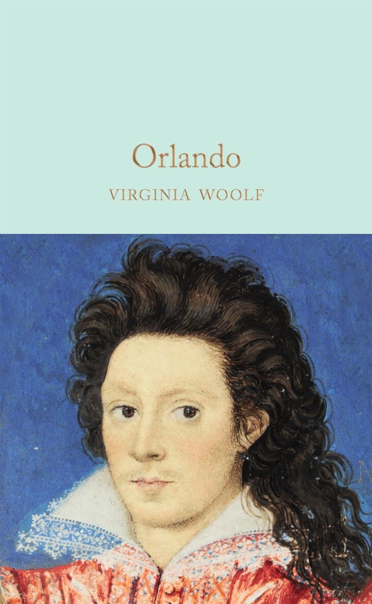 Omslag till boken Orlando av Virginia Woolf