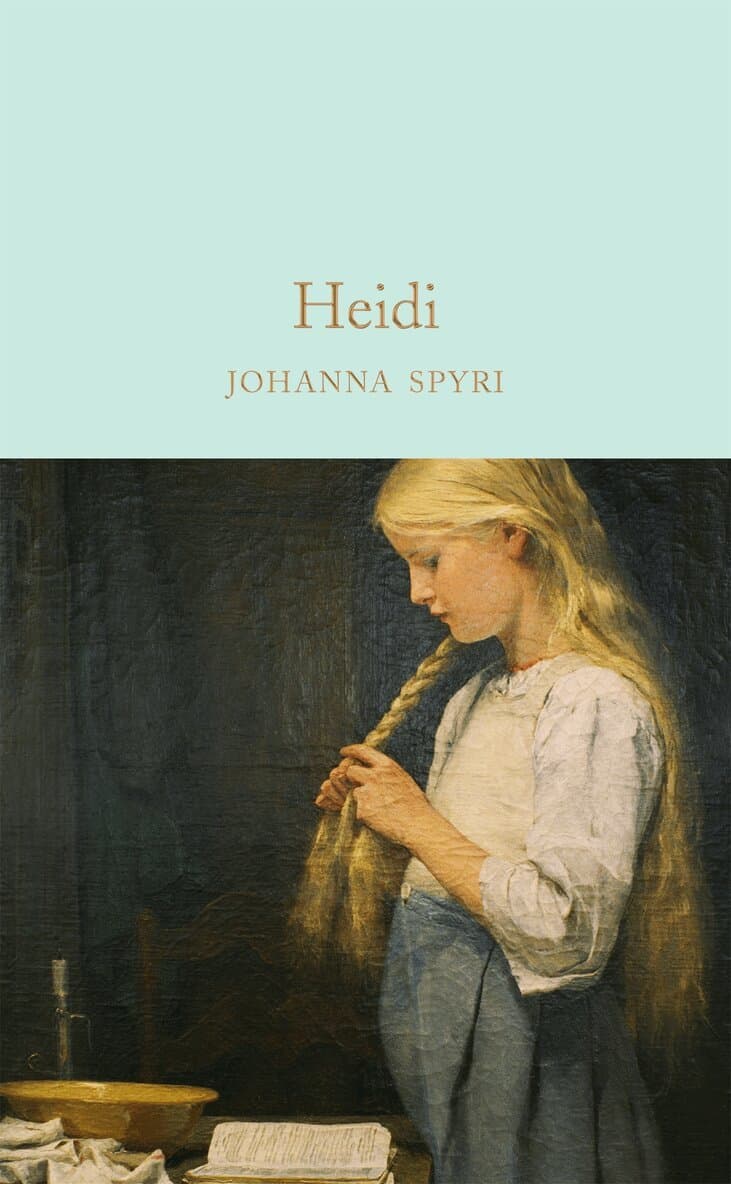 Omslag till boken Heidi av Johanna Spyri