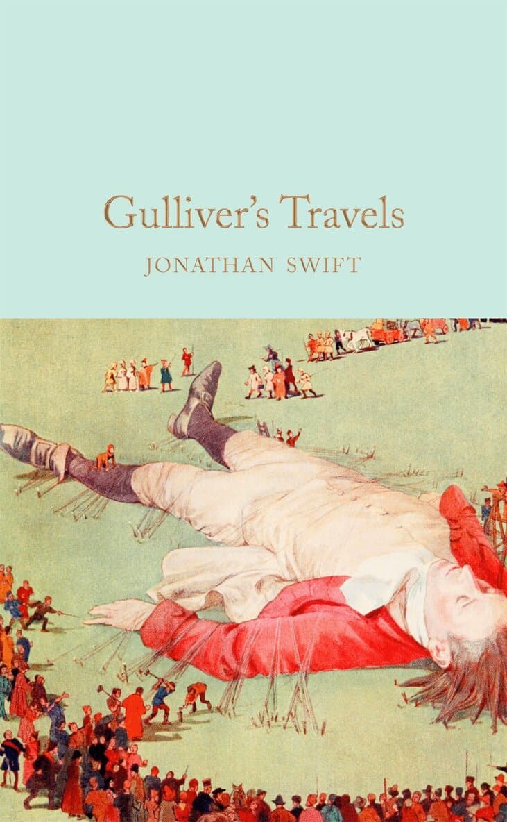 Omslag till boken Gulliver's Travels av Jonathan Swift