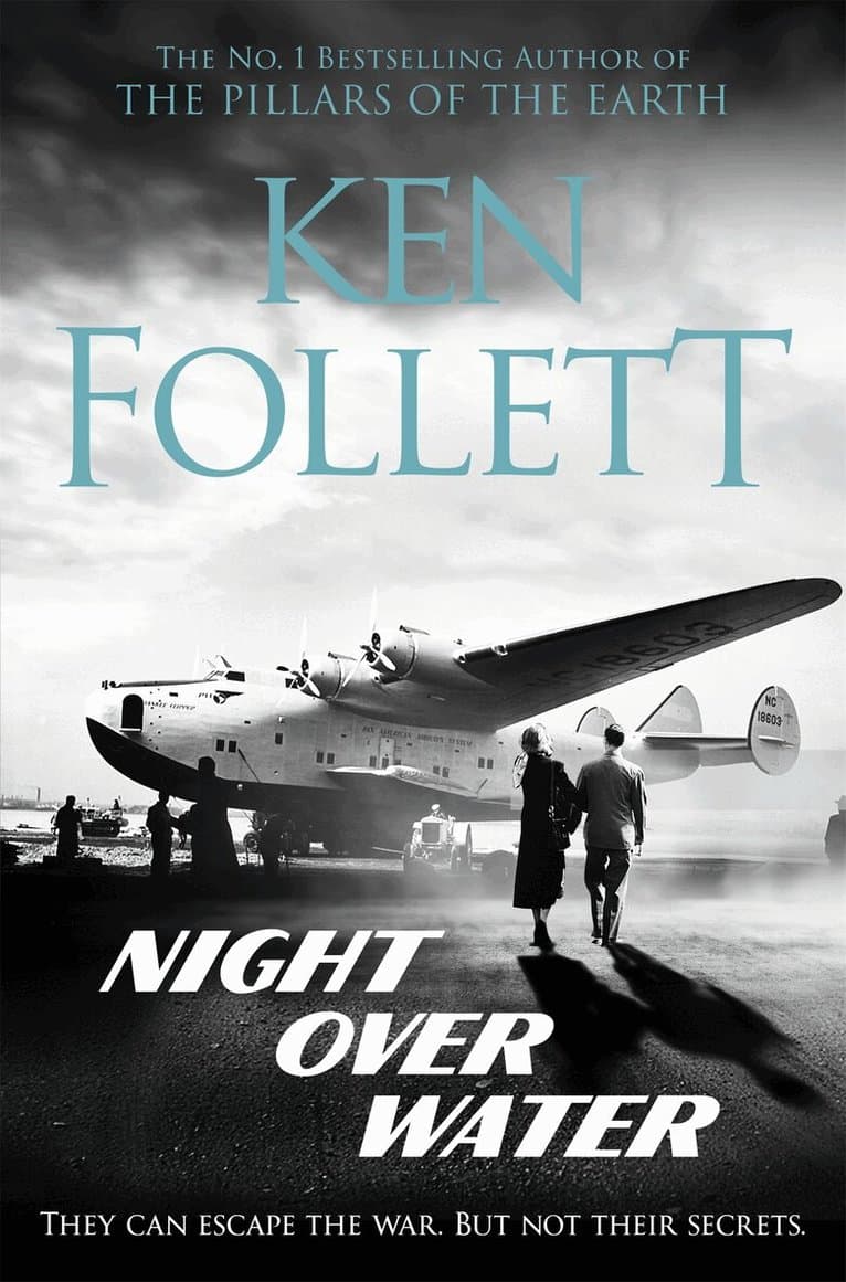 Omslag till boken Night Over Water av Ken Follett
