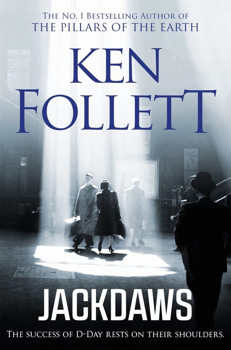 Omslag till boken Jackdaws av Ken Follett