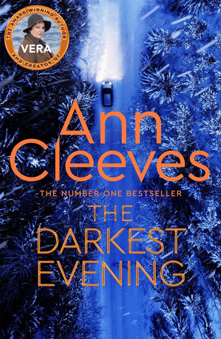 Omslag till boken Darkest Evening av Ann Cleeves