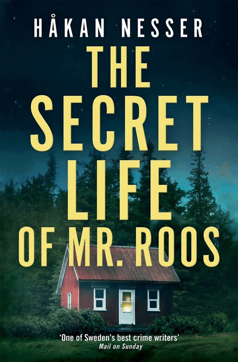 Omslag till boken Secret Life of Mr Roos av Håkan Nesser