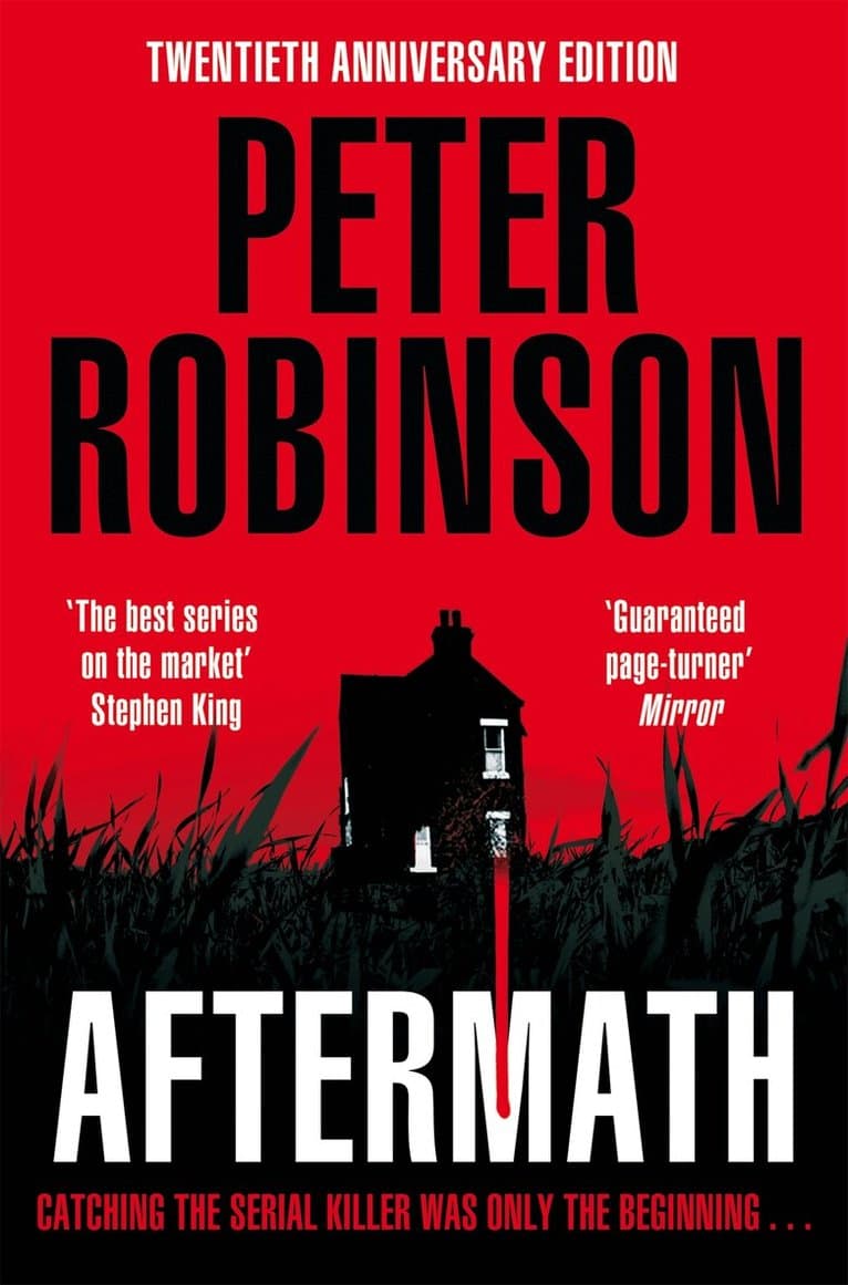 Omslag till boken Aftermath av Peter Robinson