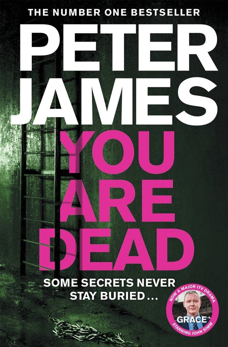 Omslag till boken You Are Dead av Peter James