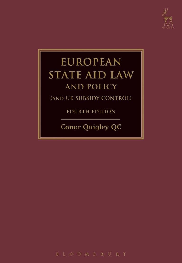 European State Aid Law and Policy (and UK Subsidy Control)