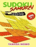 Sudoku Samurai Hard: Original Sudoku For Brain Power Vol. 1: Include 100 Puzzles Sudoku Samurai Hard Level