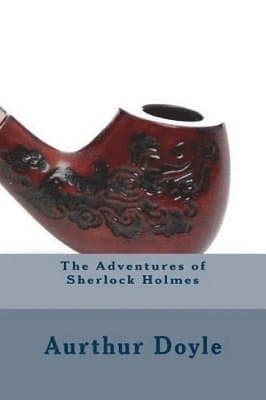 Omslag till boken Adventures of Sherlock Holmes av Arthur Conan Doyle