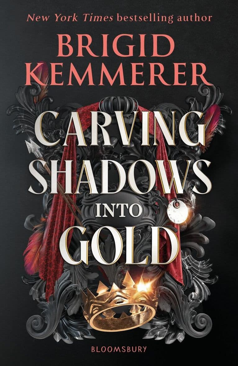Omslag till boken Carving Shadows into Gold av Brigid Kemmerer