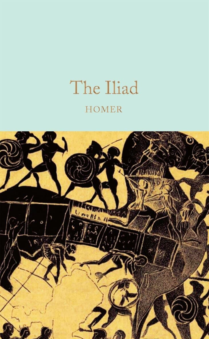 Omslag till boken Iliad av Homer