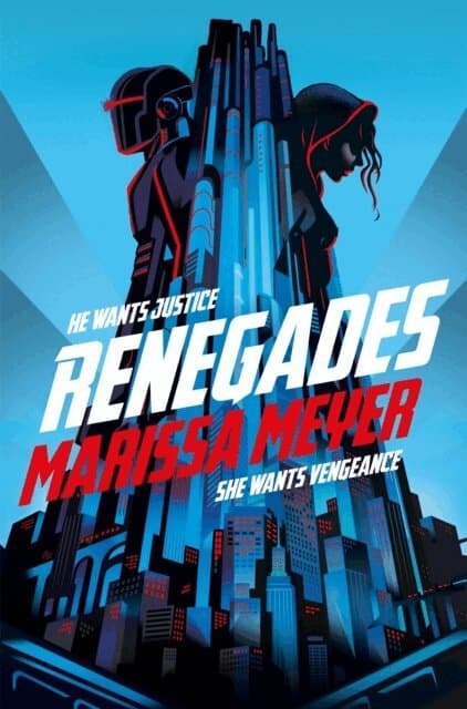 Omslag till boken Renegades av Marissa Meyer