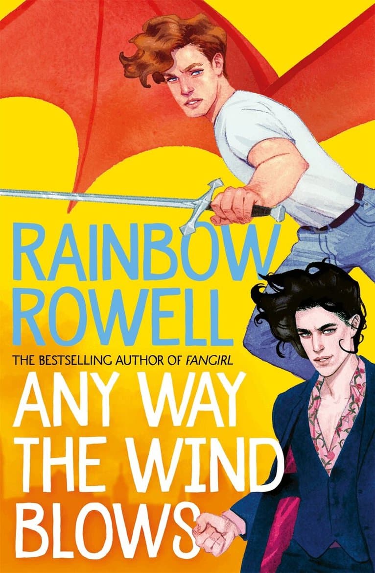Omslag till boken Any Way the Wind Blows av Rainbow Rowell