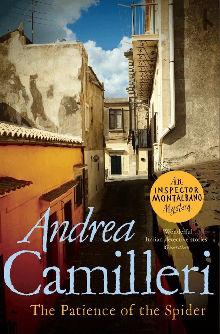 Omslag till boken Patience of the Spider av Andrea Camilleri