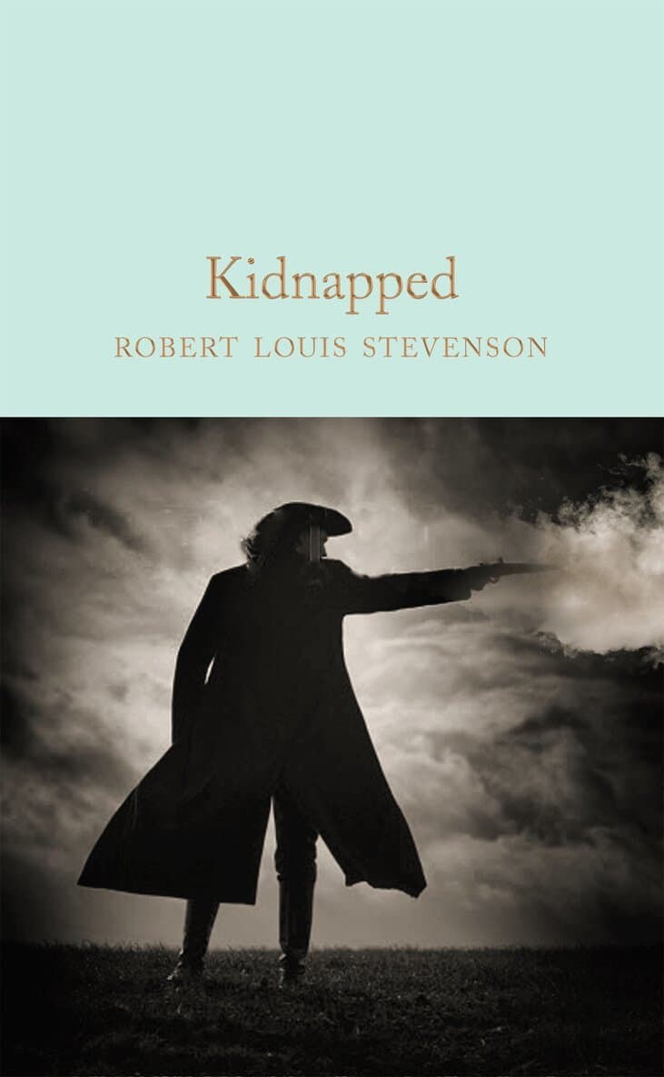 Omslag till boken Kidnapped av Robert Louis Stevenson