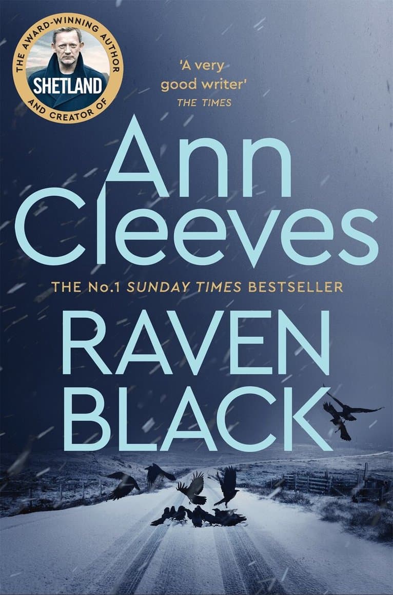 Omslag till boken Raven Black av Ann Cleeves