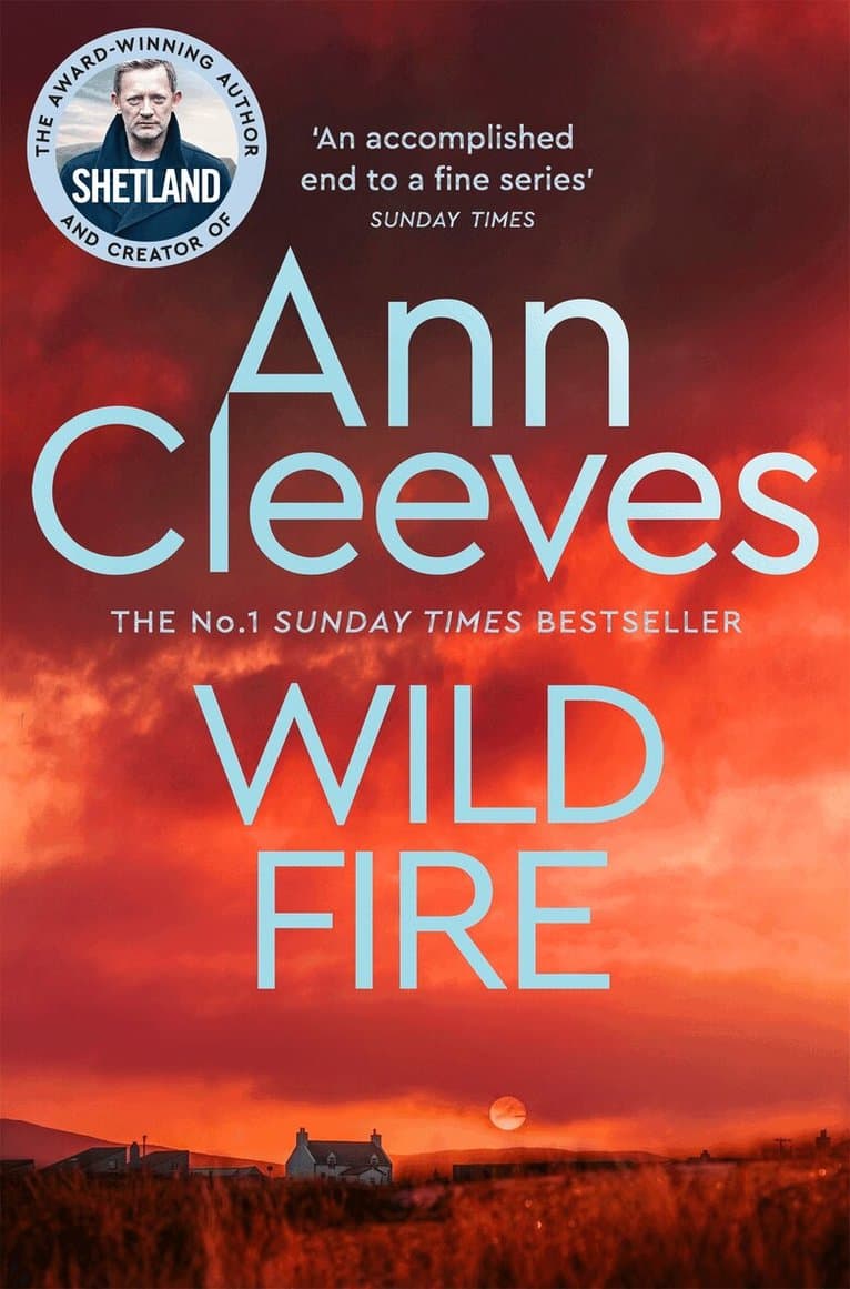 Omslag till boken Wild Fire av Ann Cleeves