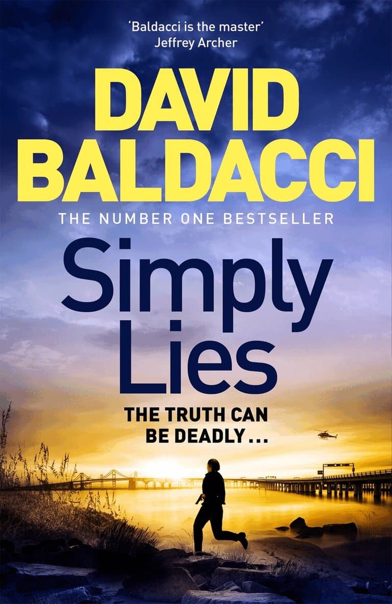 Omslag till boken Simply Lies av David Baldacci
