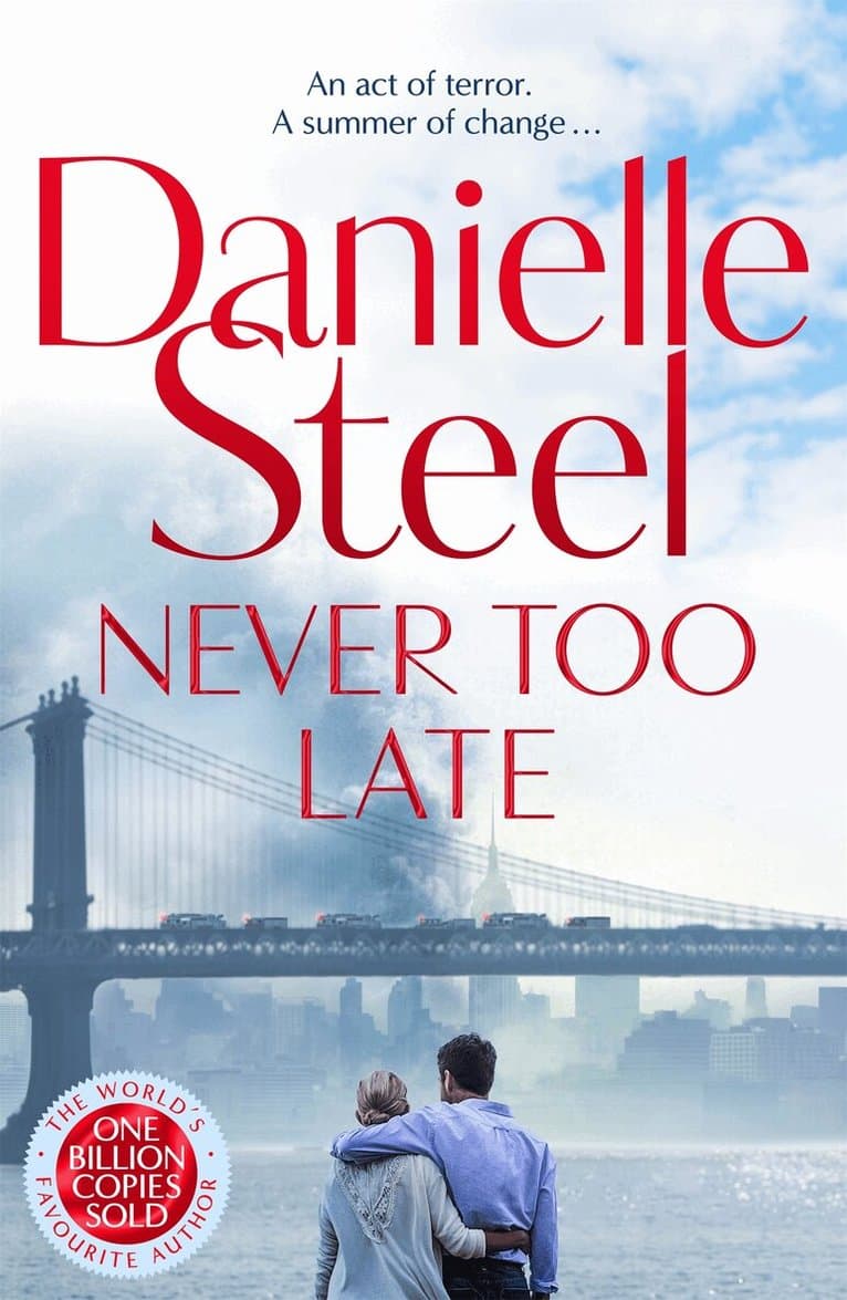 Omslag till boken Never Too Late av Danielle Steel
