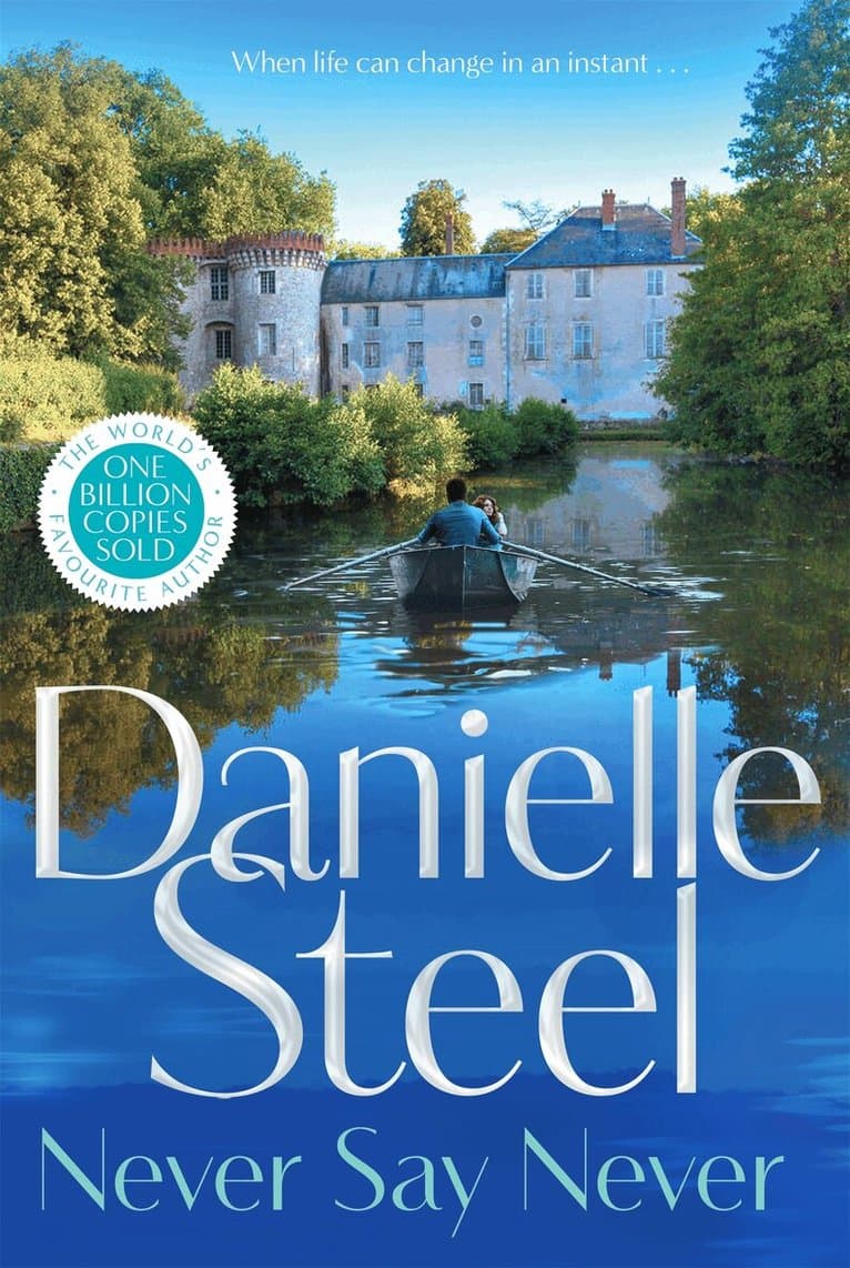 Omslag till boken Never Say Never av Danielle Steel