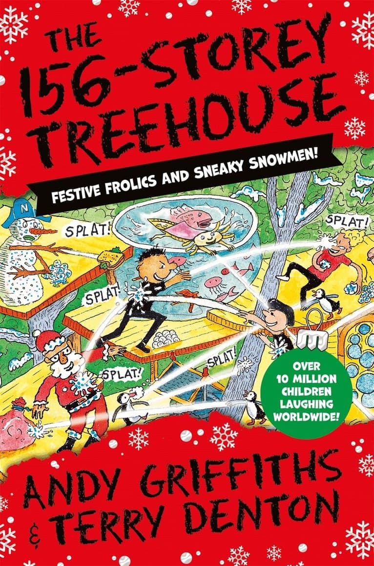 Omslag till boken 156-Storey Treehouse av Andy Griffiths