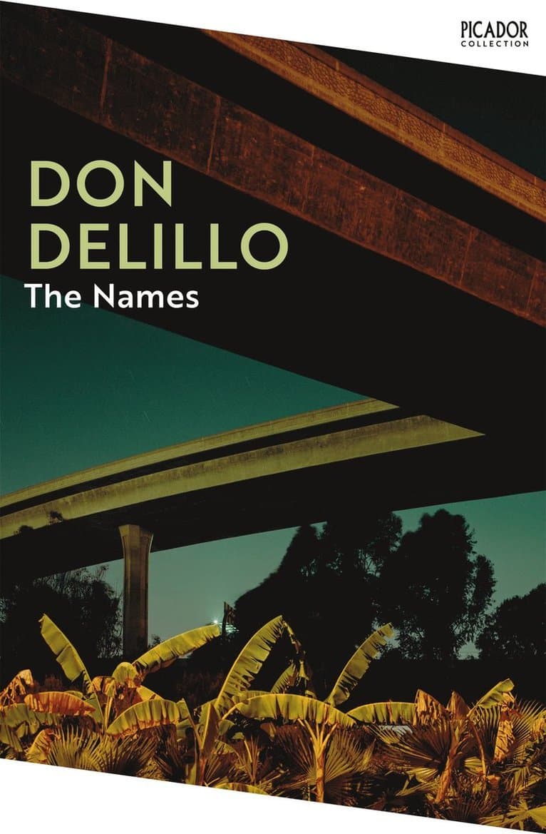 Omslag till boken Names av Don DeLillo