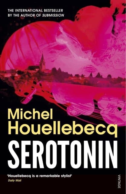 Omslag till boken Serotonin av Michel Houellebecq
