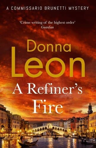 Omslag till boken A Refiner's Fire av Donna Leon