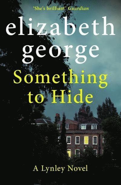 Omslag till boken Something to Hide av Elizabeth George