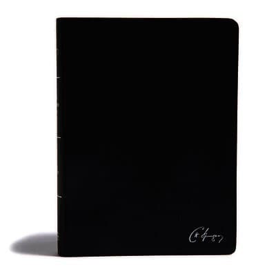 KJV Spurgeon Study Bible, Black Genuine Leather