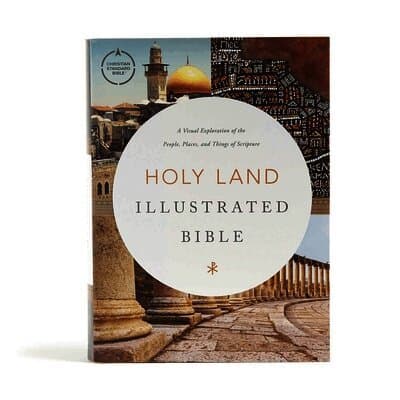 CSB Holy Land Illustrated Bible, Hardcover