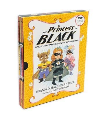 The Princess in Black: Three Monster-Battling Adventures: Books 4-6 (Box Set of Early Chapter Books about Funny Hero Adventures)