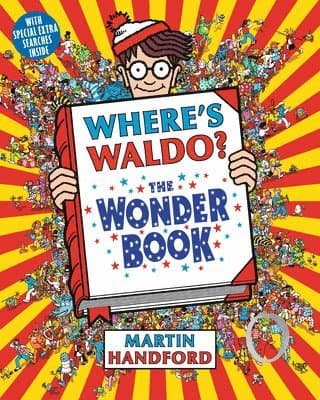 Where's Waldo? the Wonder Book: (A Hidden Object Activity Book with Search & Find Puzzles and Spot-The-Difference Game - A Perfect Gift & Travel Compa