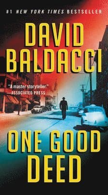 Omslag till boken One Good Deed av David Baldacci