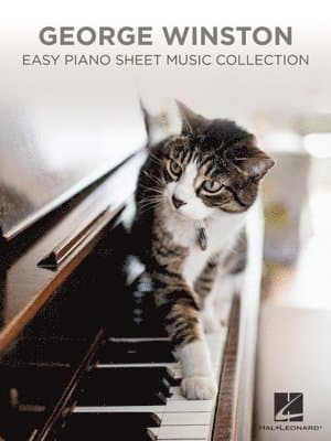 George Winston Easy Piano Sheet Music Collection Simplified Piano Arrangements Includes 15 Songs Like Thanksgiving and Carol of the Bells
