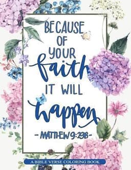A Bible Verse Coloring Book: Inspirational Christian Coloring Books for Adults