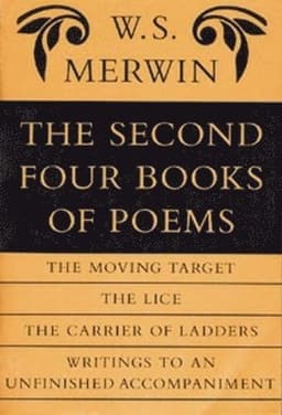 Second Four Books of Poems