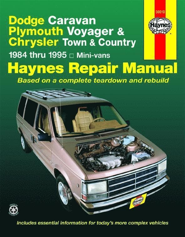 Dodge Caravan, Plymouth Voyager & Chrysler Town & Country (1984-1995) Haynes Repair Manual (USA)