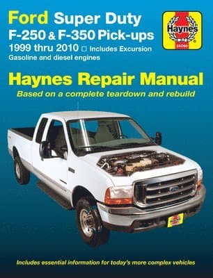 Ford Super Duty Pick-up & Excursion for Ford Super Duty F-250 & F-350 pick-ups & Excursion (1999-2010) Haynes Repair Manual (USA)