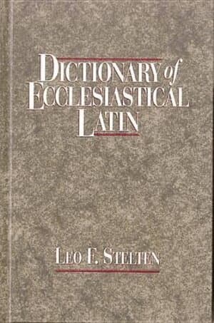 Dictionary of Ecclesiastical Latin