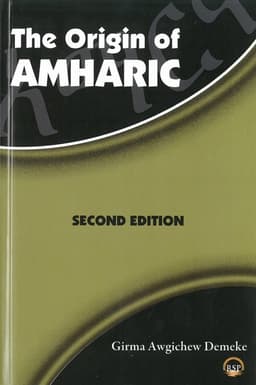 Origin of Amharic