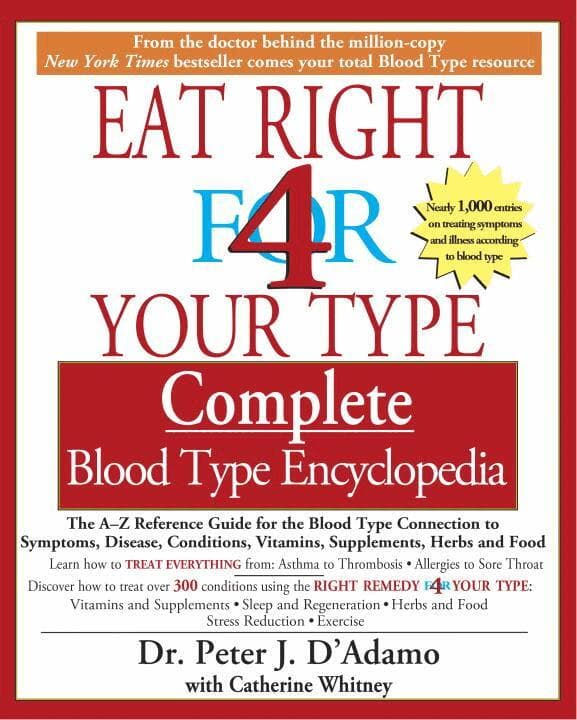 Eat Right for Your Type Comple