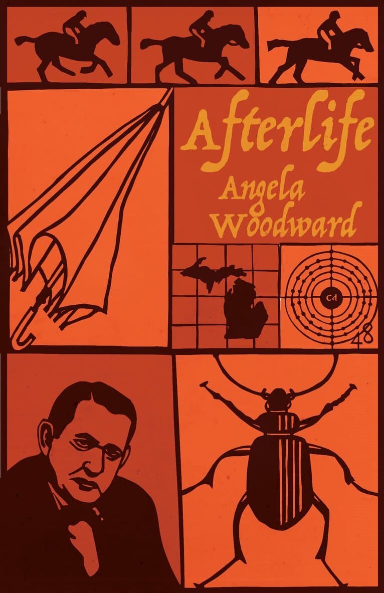 Omslag till boken Afterlife av Angela Woodward