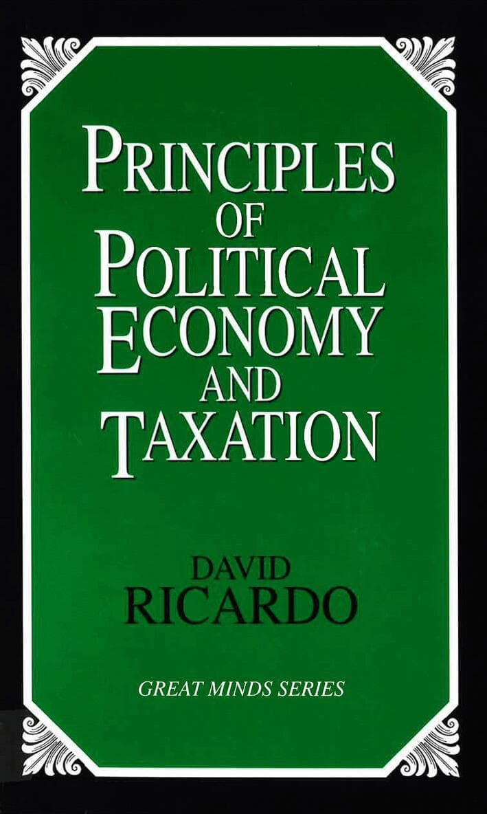 Principles of Political Economy and Taxation