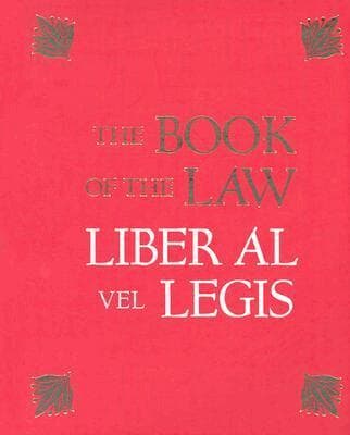 Omslag till boken Book of the Law av Aleister Crowley