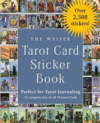 Weiser Tarot Card Sticker Book