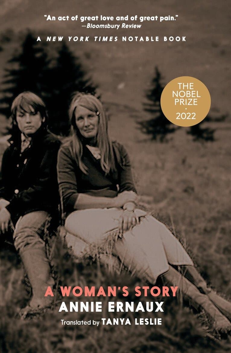 Omslag till boken Woman's Story av Annie Ernaux